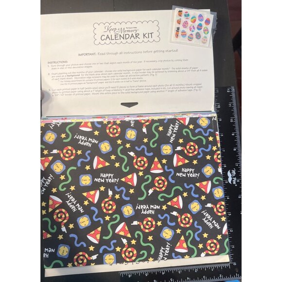 Keep A Memory DIY Calendar Kit Holiday Assortment 3301 crafting scrapbooking - Picture 3 of 6